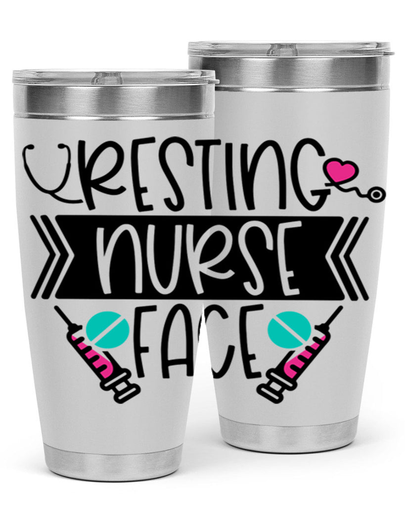 Resting Nurse Face Style Style 58#- nurse- tumbler