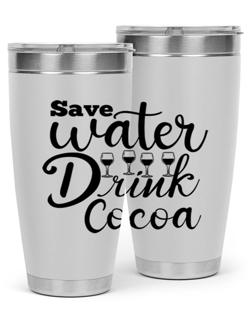 Save Water Drink Cocoa 353#- winter- Tumbler