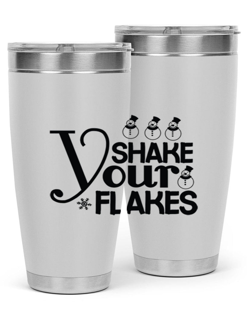 Shake Your Flakes 357#- winter- Tumbler