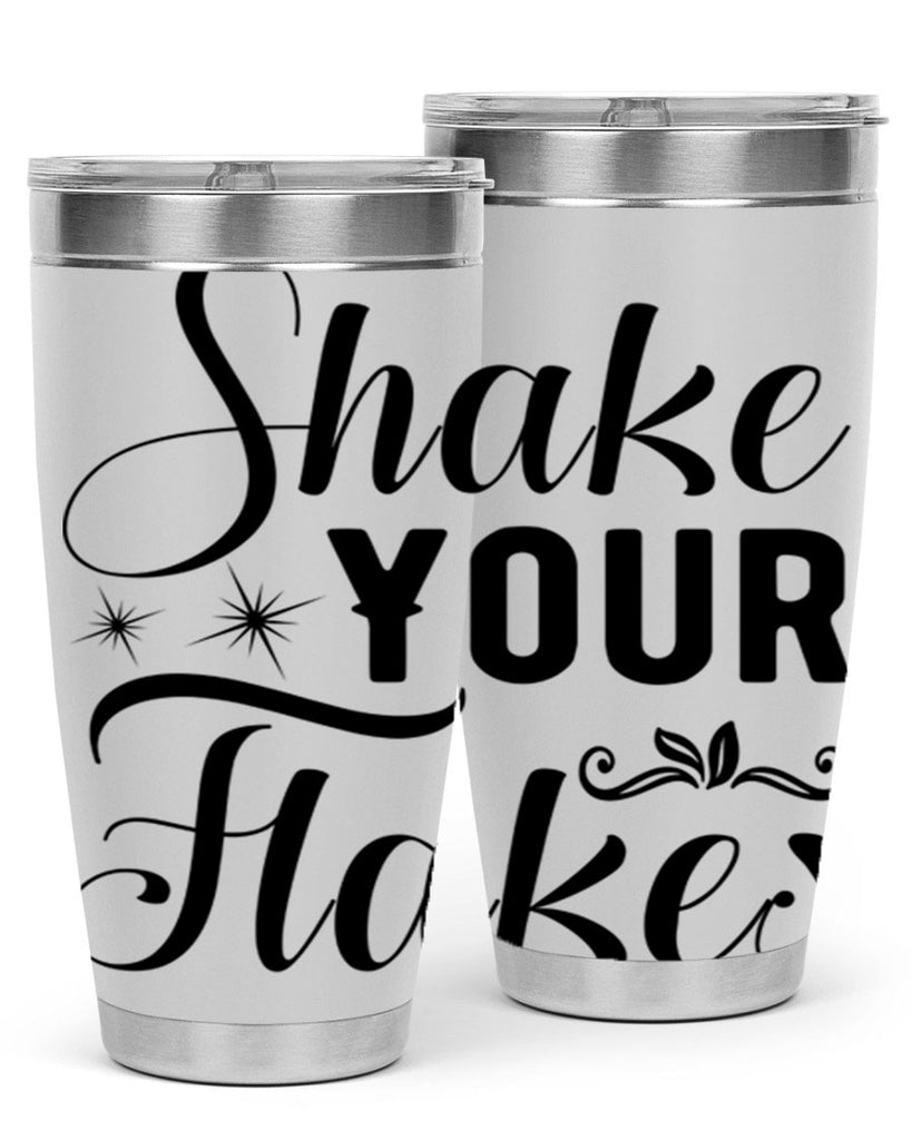 Shake Your Flakes 362#- winter- Tumbler