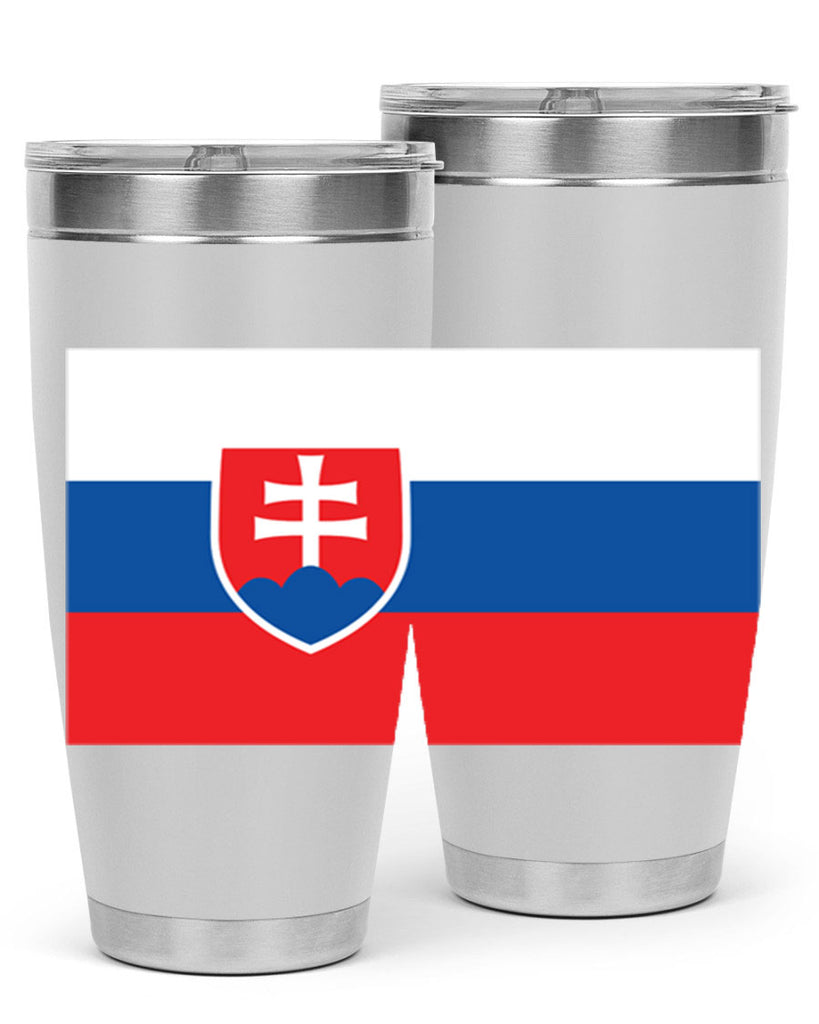 Slovakia 40#- world flags- Tumbler