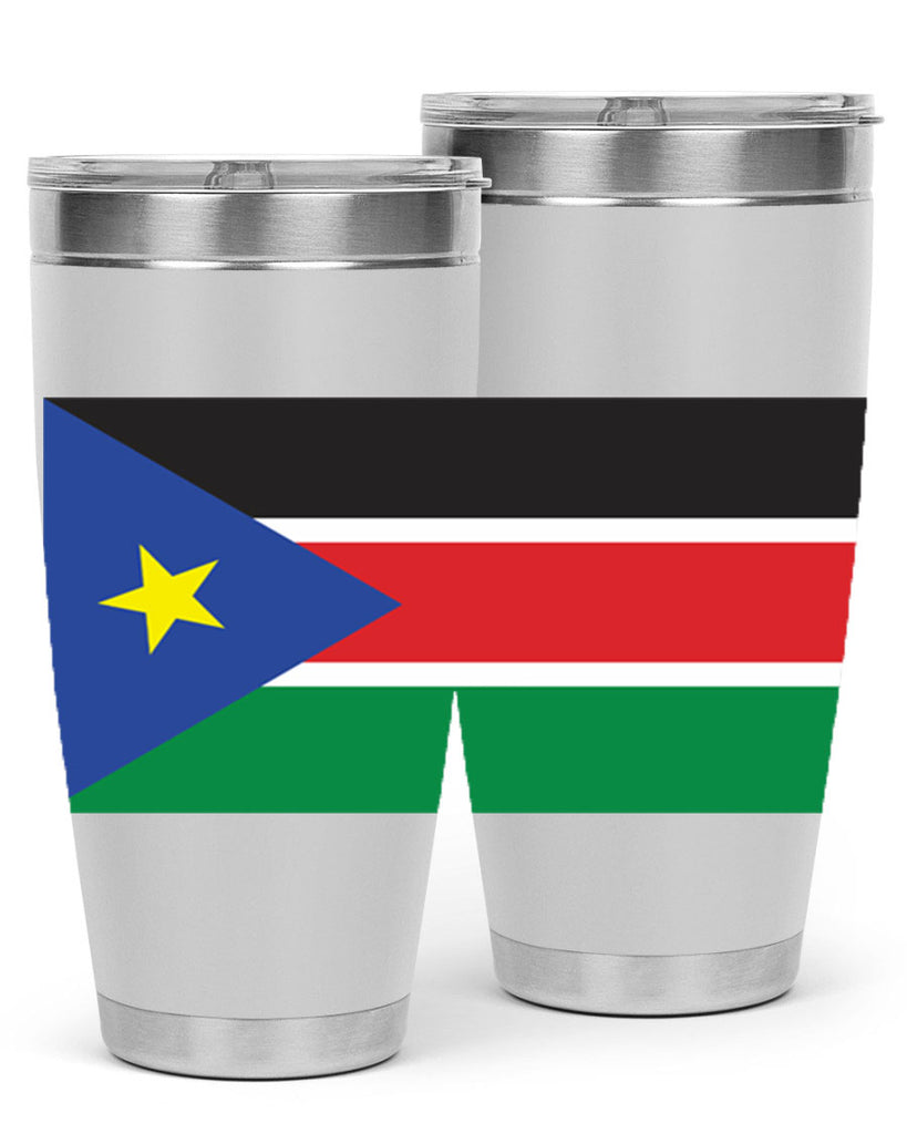 South Sudan 34#- world flags- Tumbler