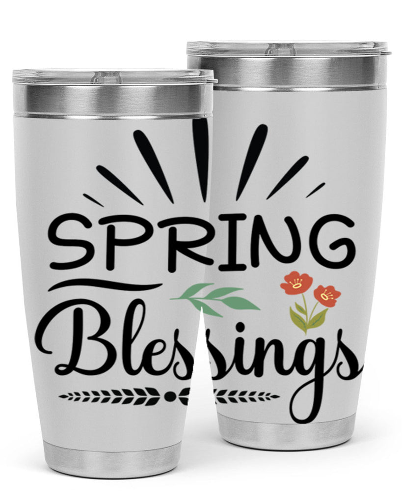 Spring Blessings  482#- spring- Tumbler