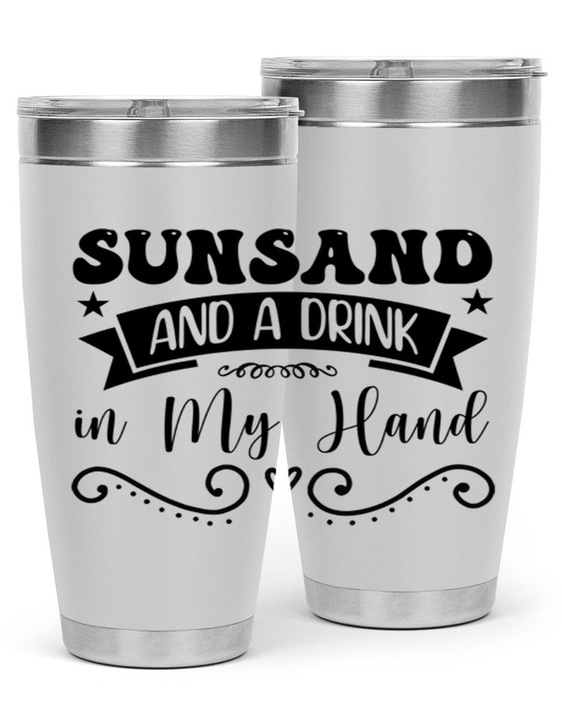 Sunsandandadrinkin 484#- zodiac- Tumbler