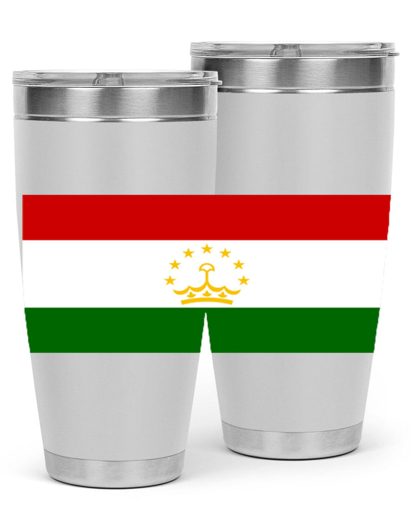 Tajikistan 25#- world flags- Tumbler