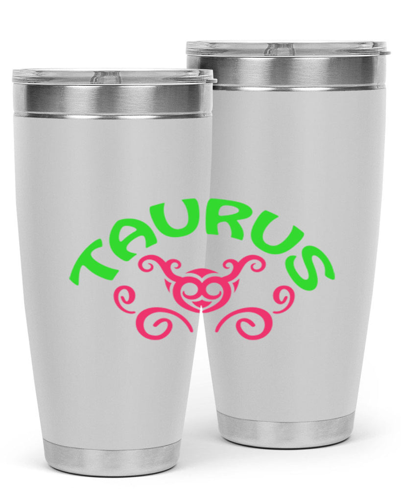 Taurus 493#- zodiac- Tumbler