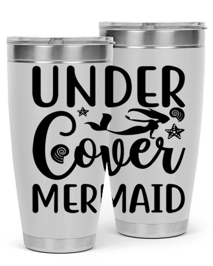 Under cover mermaid design 655#- mermaid- Tumbler