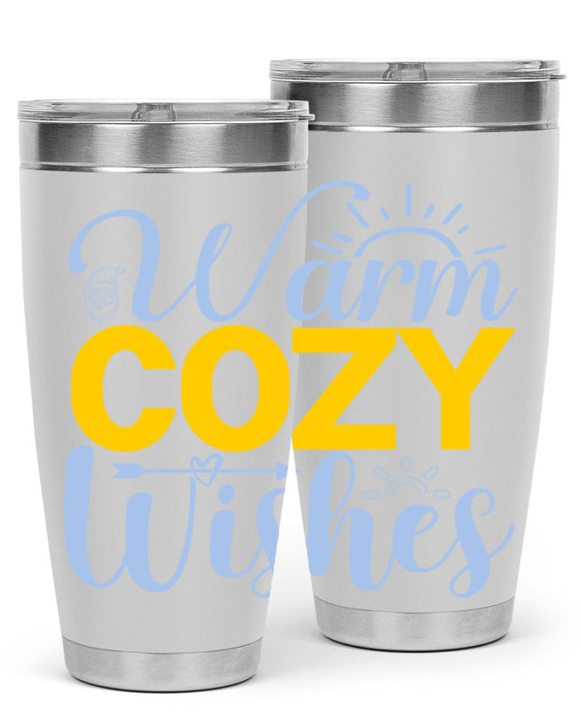 Warm cozy wishes447#- winter- Tumbler