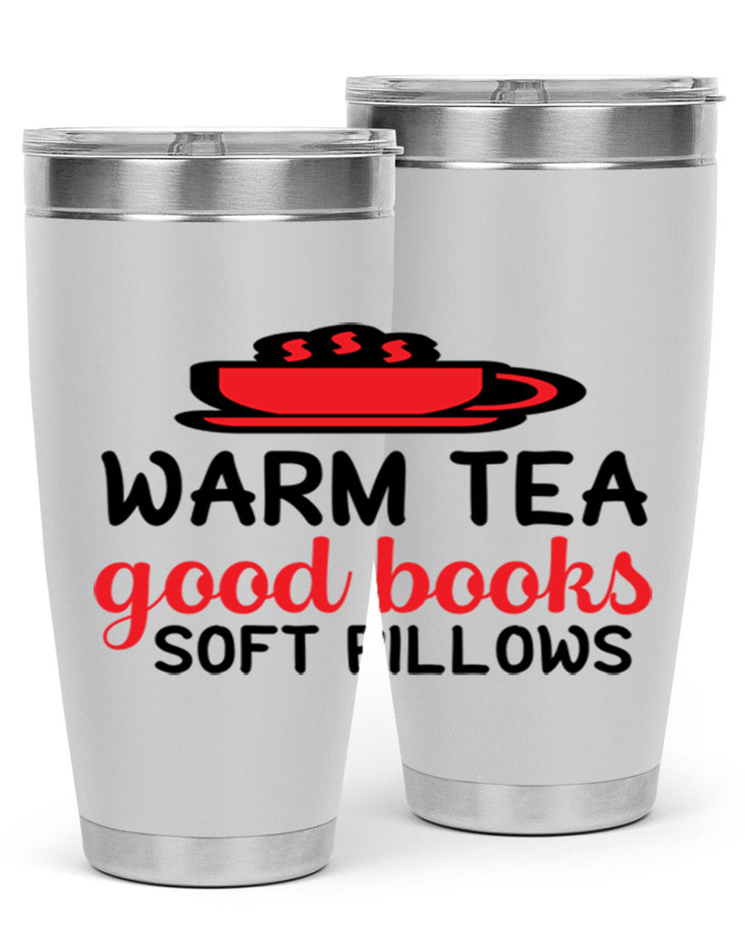 Warm tea good books soft pillows 448#- winter- Tumbler