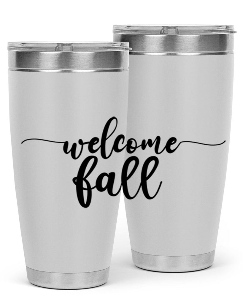 Welcome Fall 630#- fall- Tumbler