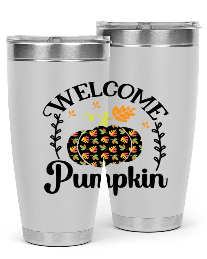 Welcomepumpkin 640#- fall- Tumbler