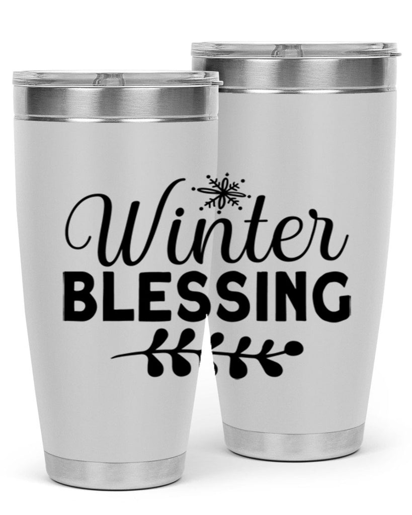 Winter Blessing488#- winter- Tumbler