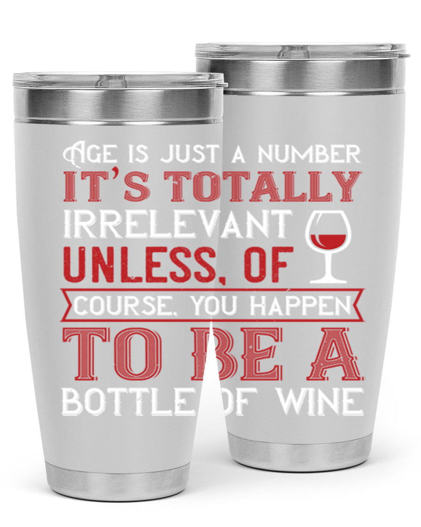 age is just a number its totaly 92#- wine- Tumbler