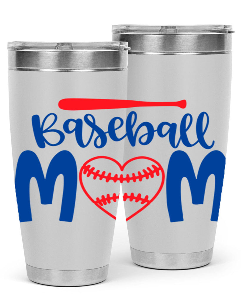 baseball mom 2077#- baseball- Tumbler