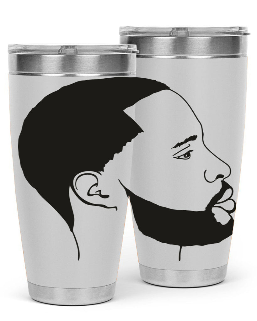 beardman 54#- black men - boys- tumbler