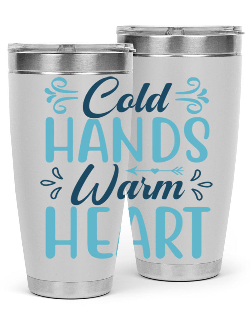 cold hands warm heart 50#- winter- Tumbler