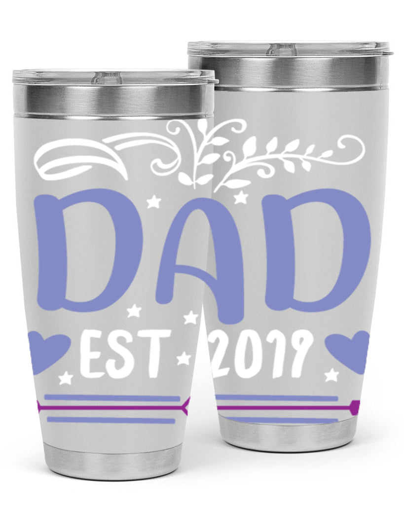 dad est 100#- fathers day- Tumbler