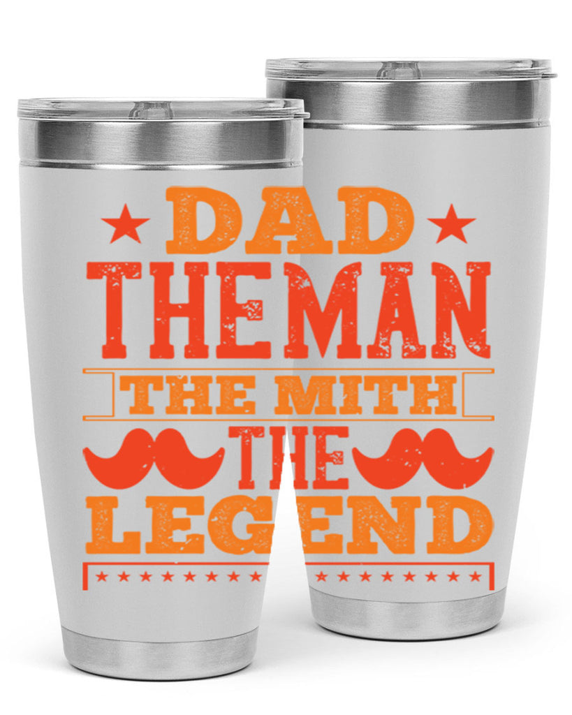 dad the man the mith the legend 262#- fathers day- Tumbler