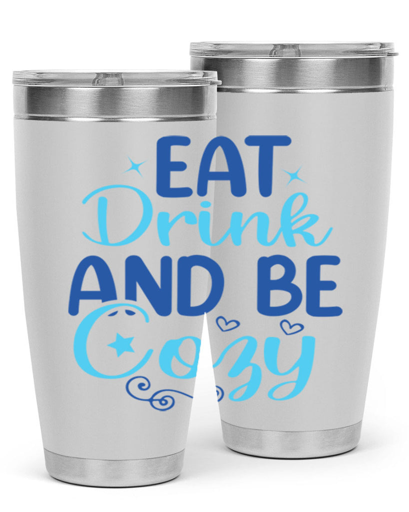 eat drink and be cozy 97#- winter- Tumbler