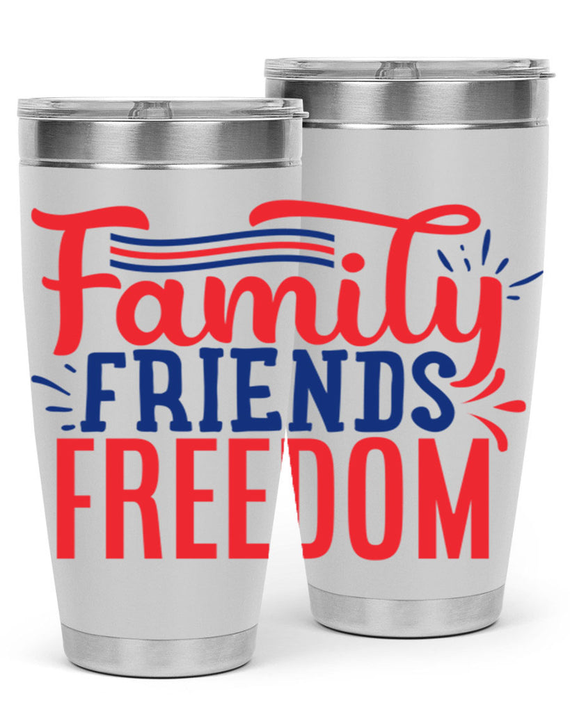 family friends freedom Style 48#- Fourt Of July- Tumbler