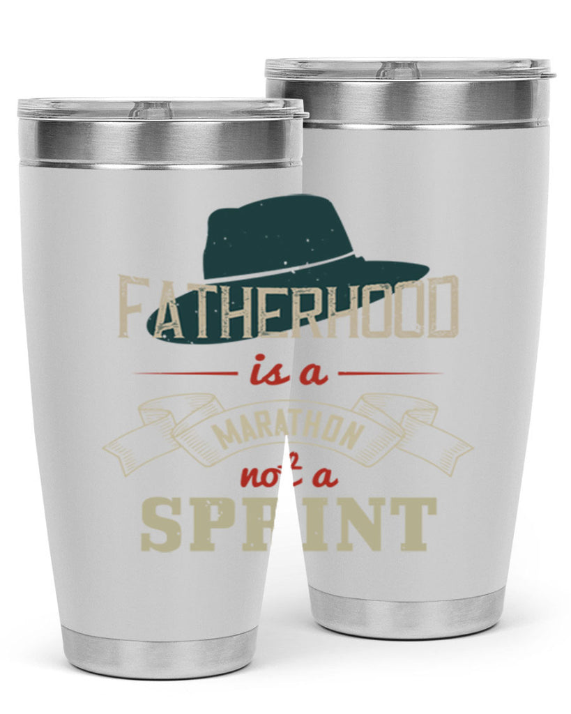 fatherhood is a marathon 227#- fathers day- Tumbler
