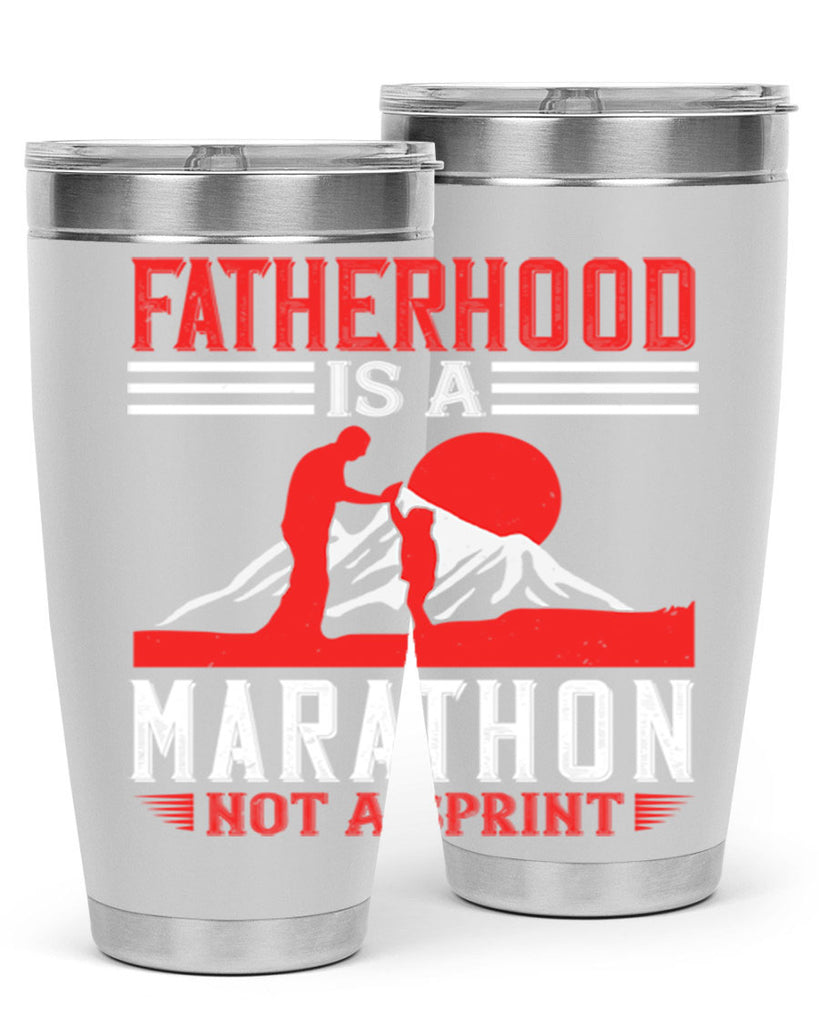 fatherhood is a marathon not a sprint 261#- fathers day- Tumbler