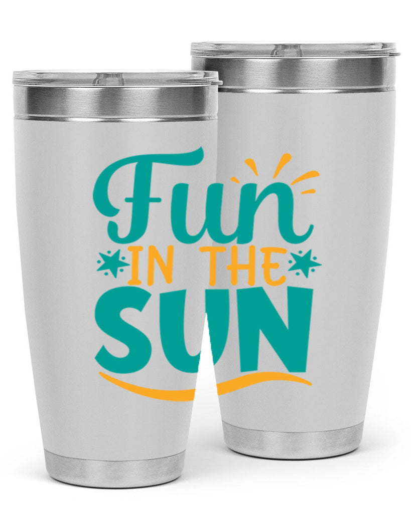 fun in the sun Style 103#- summer- Tumbler