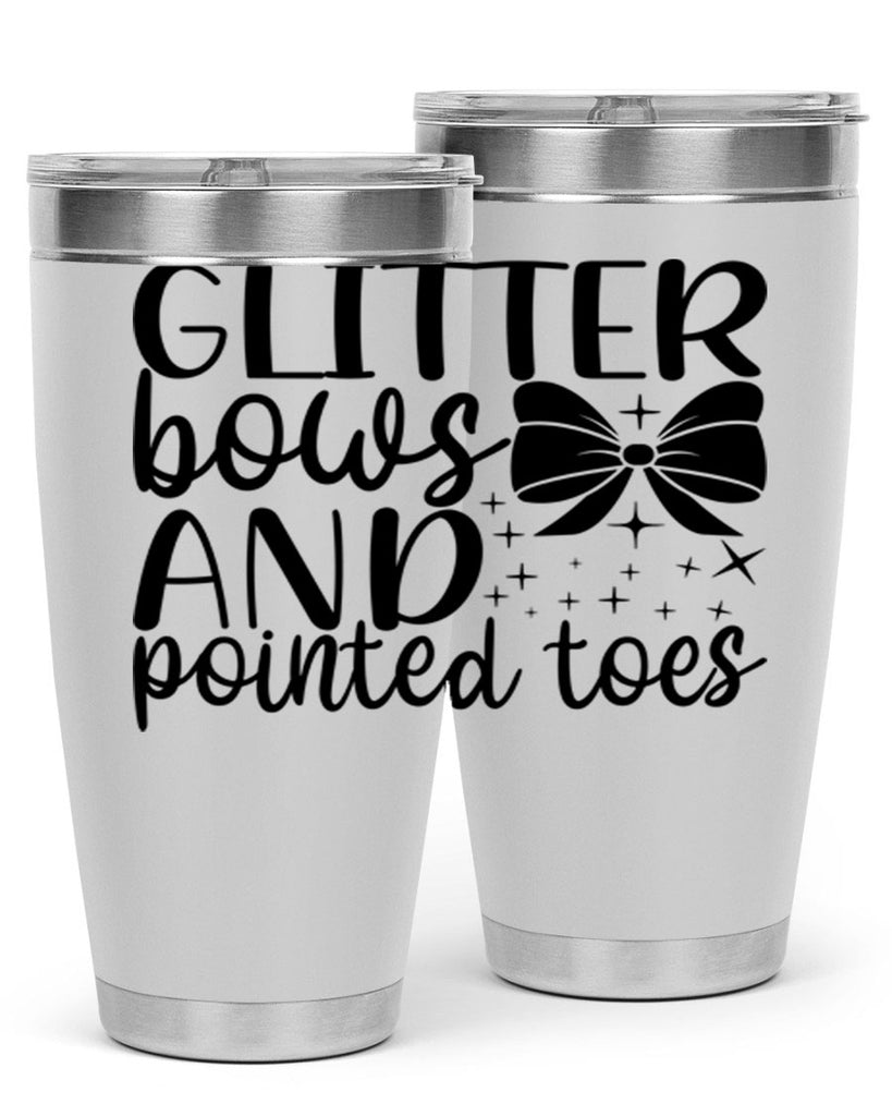 glitter bows and pointed toes44#- ballet- Tumbler