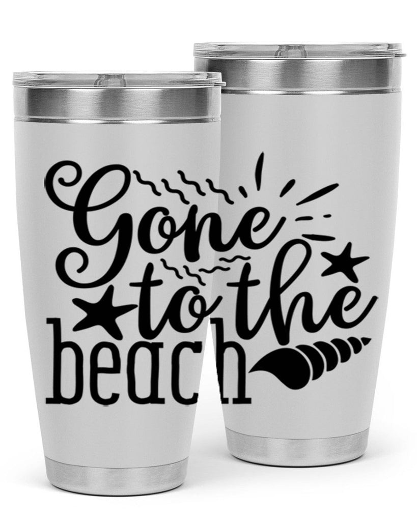 gone to the beach Style 100#- summer- Tumbler