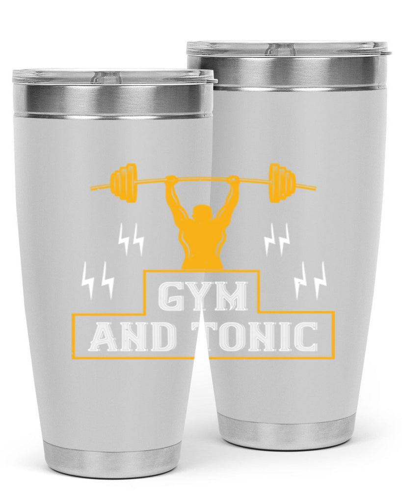gym and tonic 100#- gym- Tumbler