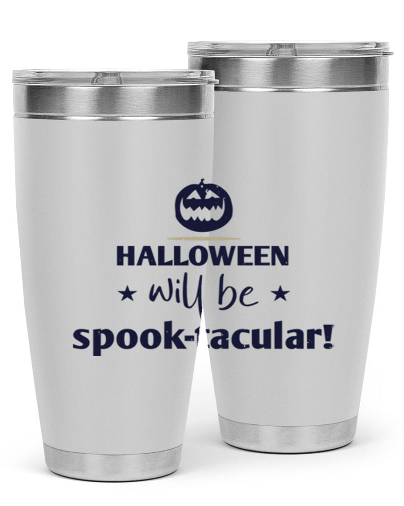 halloween will be spooktacular 156#- halloween- Tumbler
