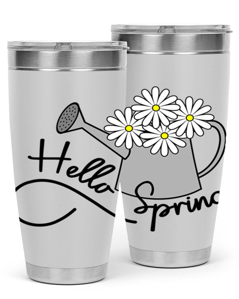 hello spring watering can208#- spring- Tumbler