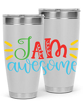 i am awesome Style 18#- autism- Tumbler