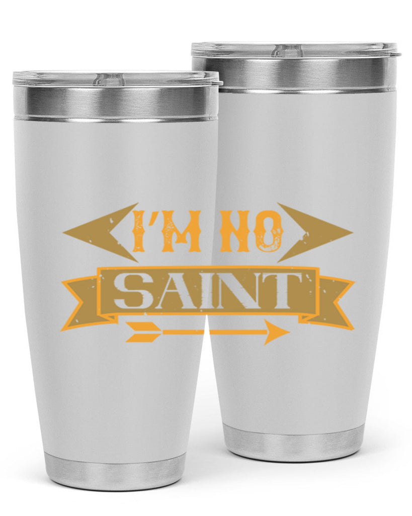 i’m no saint 59#- mardi gras- Tumbler