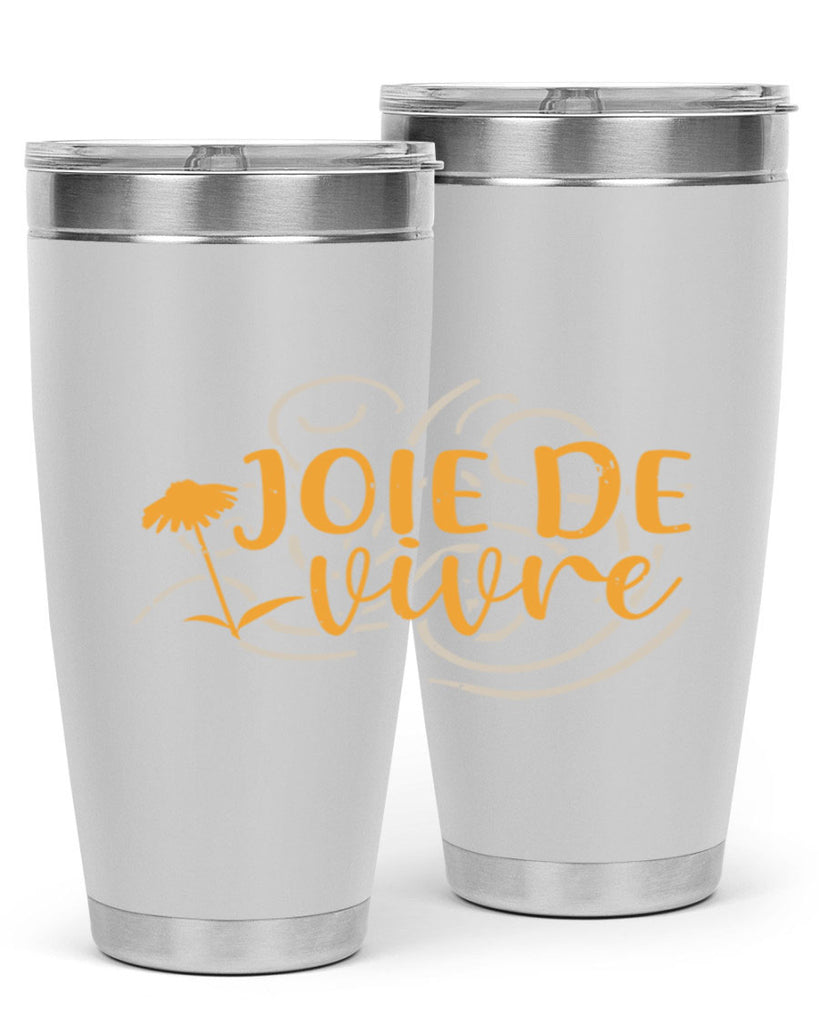 joie de vivre 57#- mardi gras- Tumbler