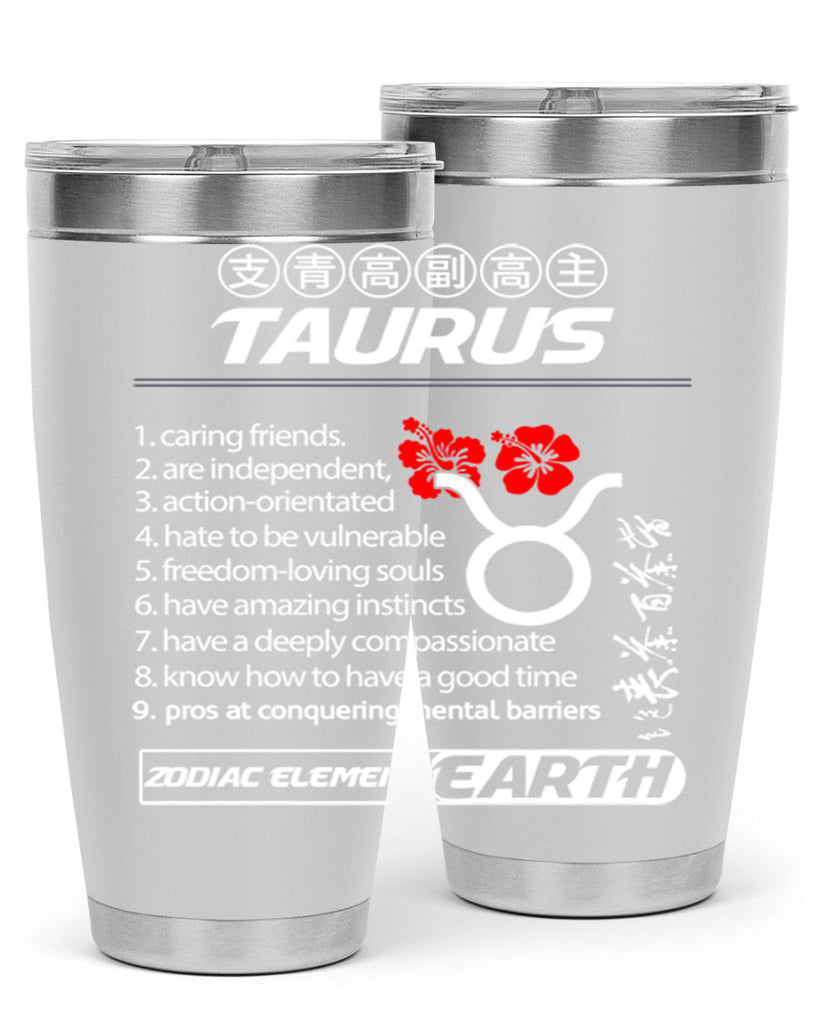 taurus 518#- zodiac- Tumbler
