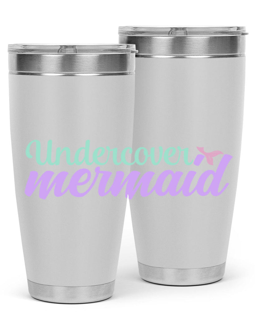 undercover mermaid 8#- mermaid- Tumbler