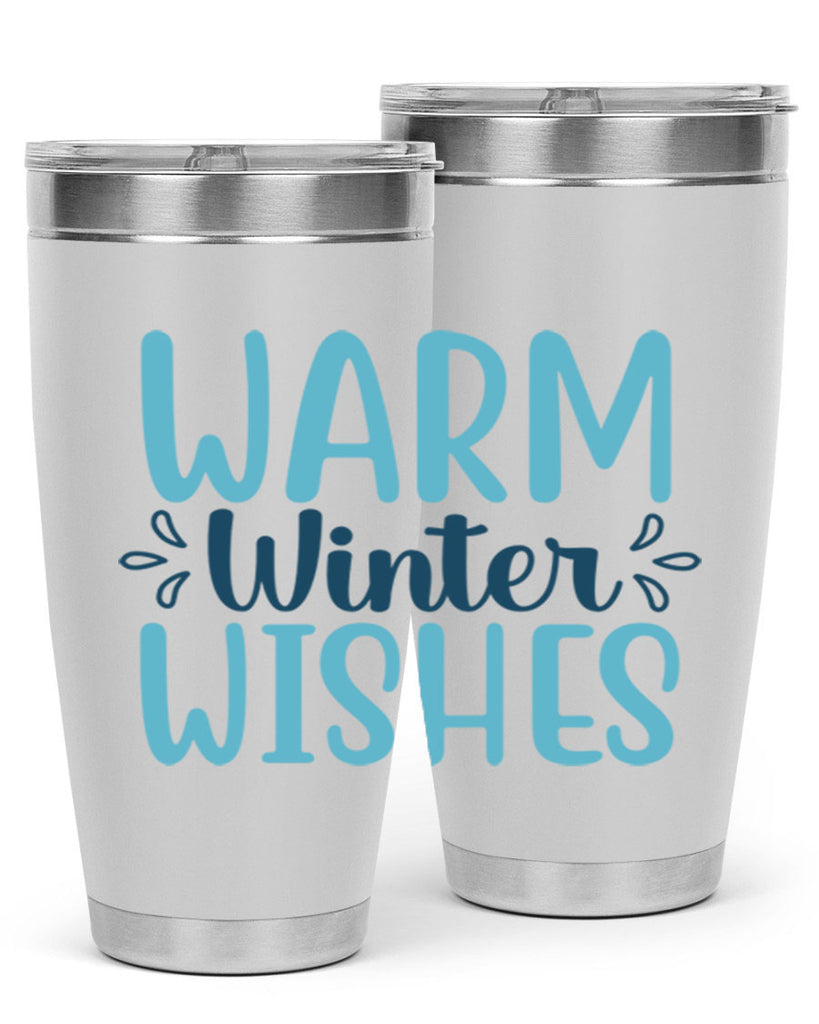 warm winter wishes 455#- winter- Tumbler