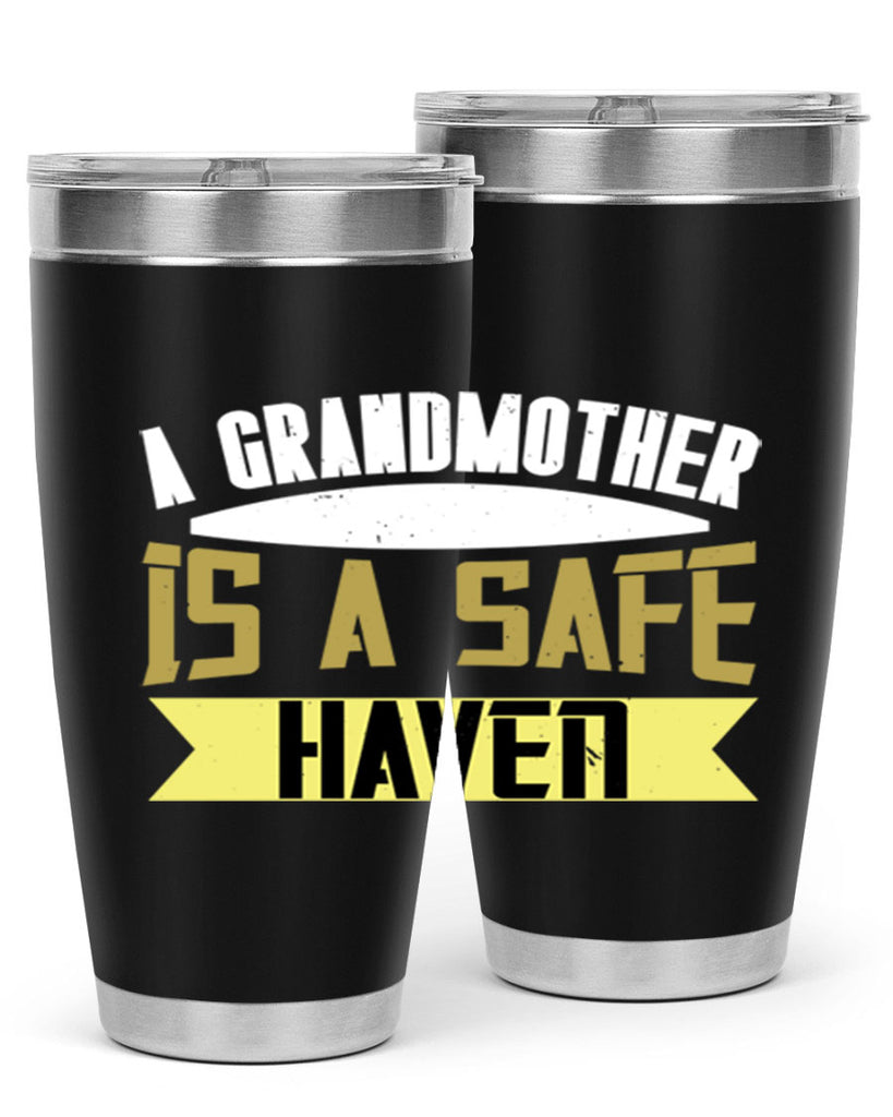 A Grandmother is a safe 41#- grandma - nana- Tumbler