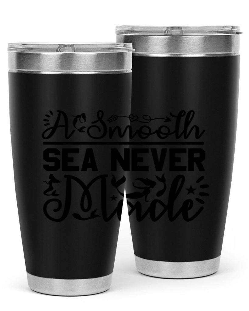 A Smooth Sea Never Made 11#- mermaid- Tumbler