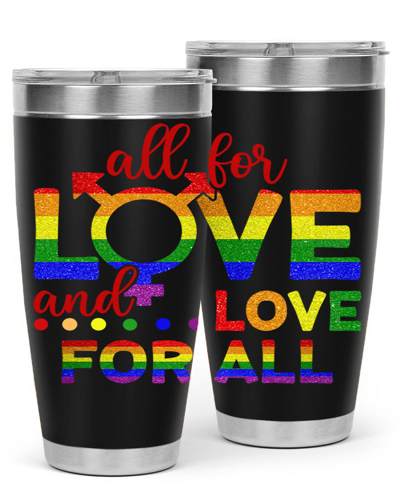 All For Love Love For All Lgbt Design 45#- lgbt- Tumbler