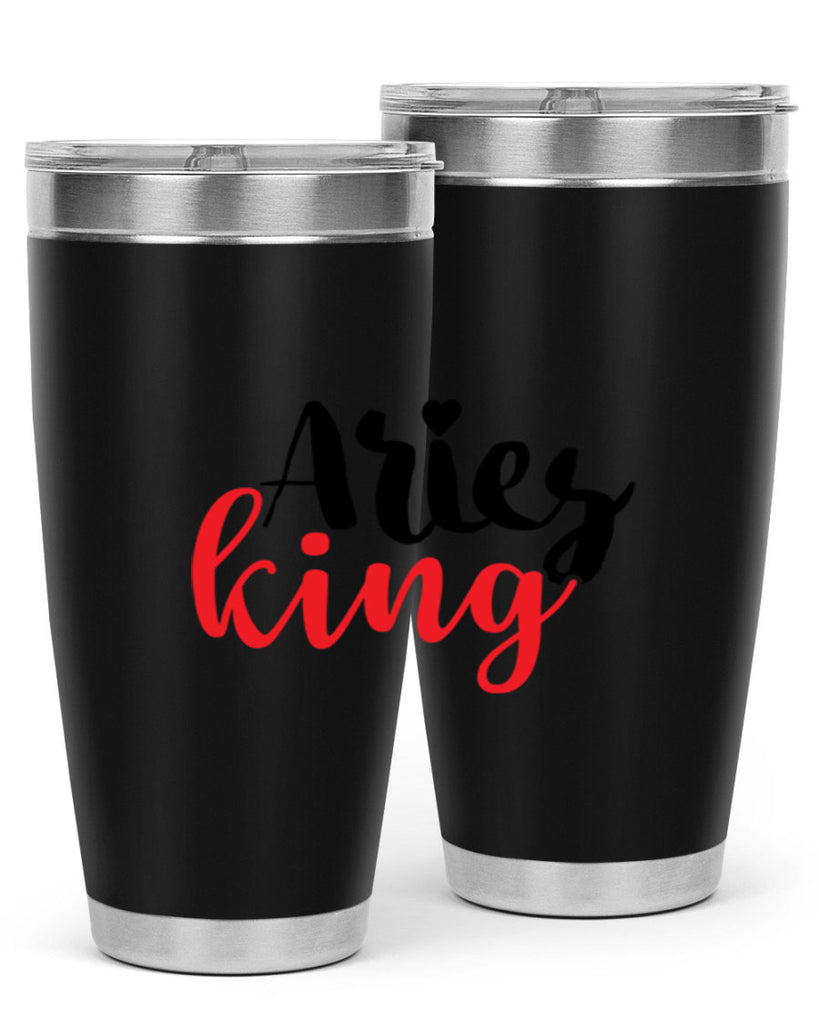 Aries king 96#- zodiac- Tumbler