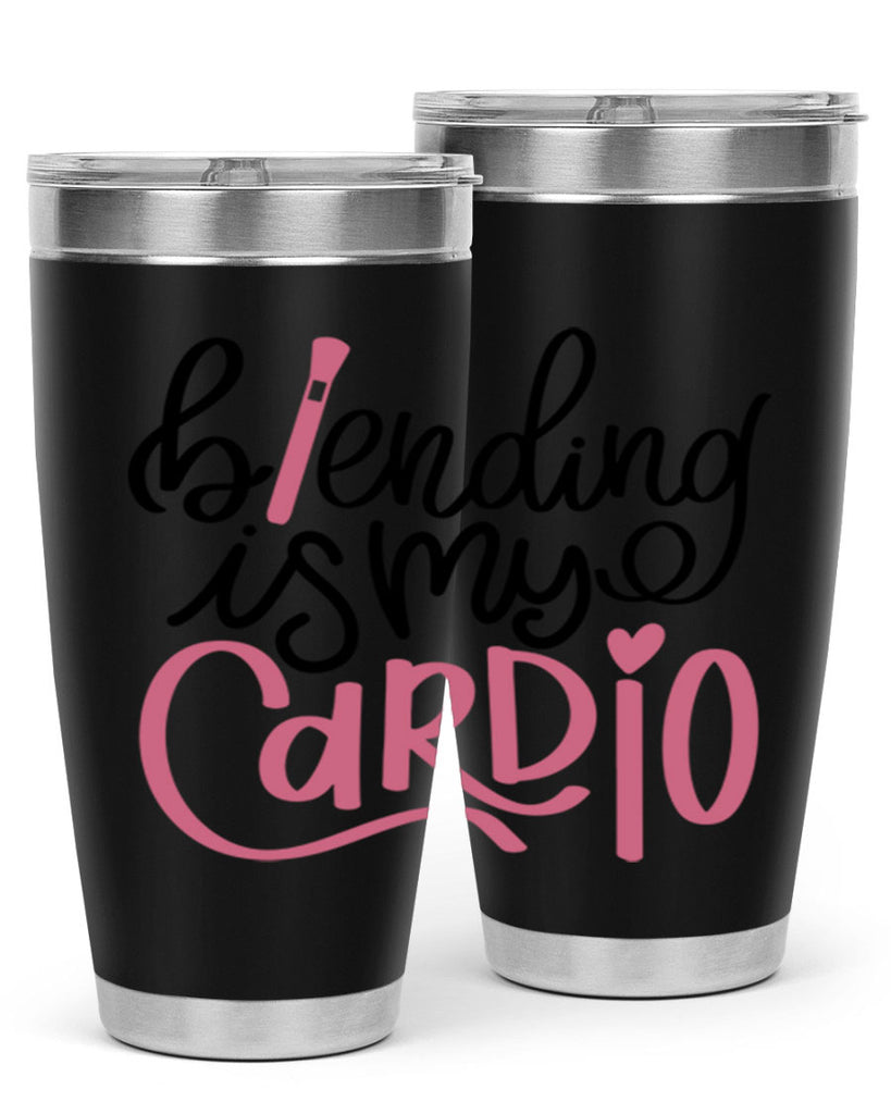 Blending is my Cardio Style 130#- make up- Tumbler