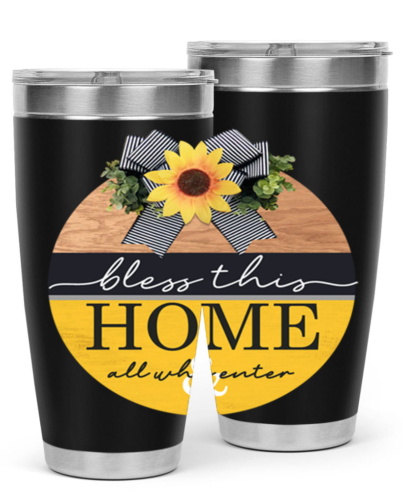 Bless this Home and all Mockup56#- spring- Tumbler