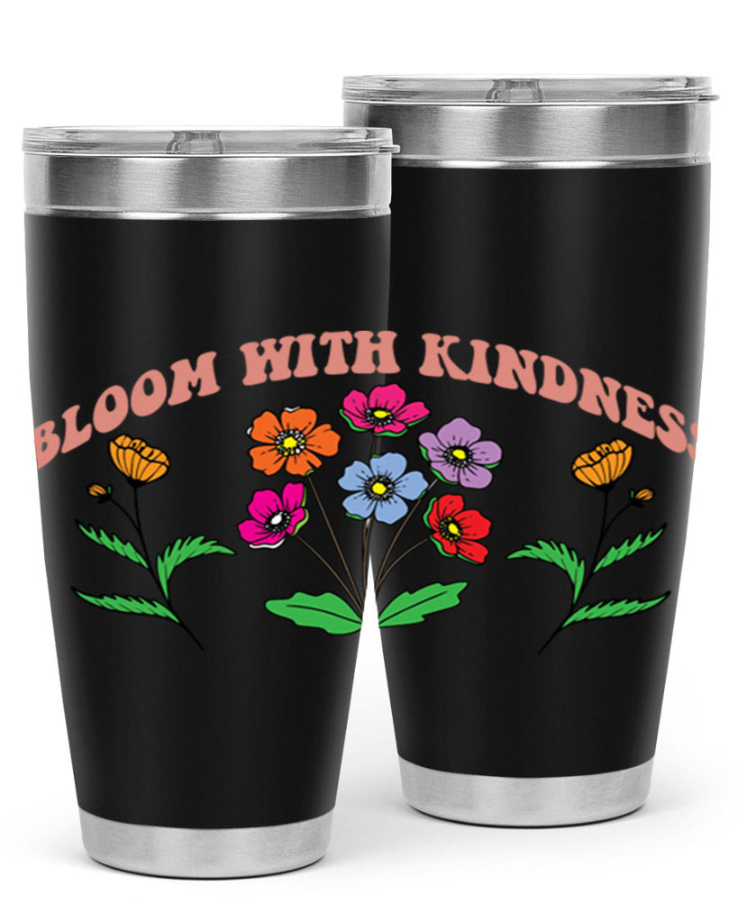 Bloom with Kindness  92#- spring- Tumbler