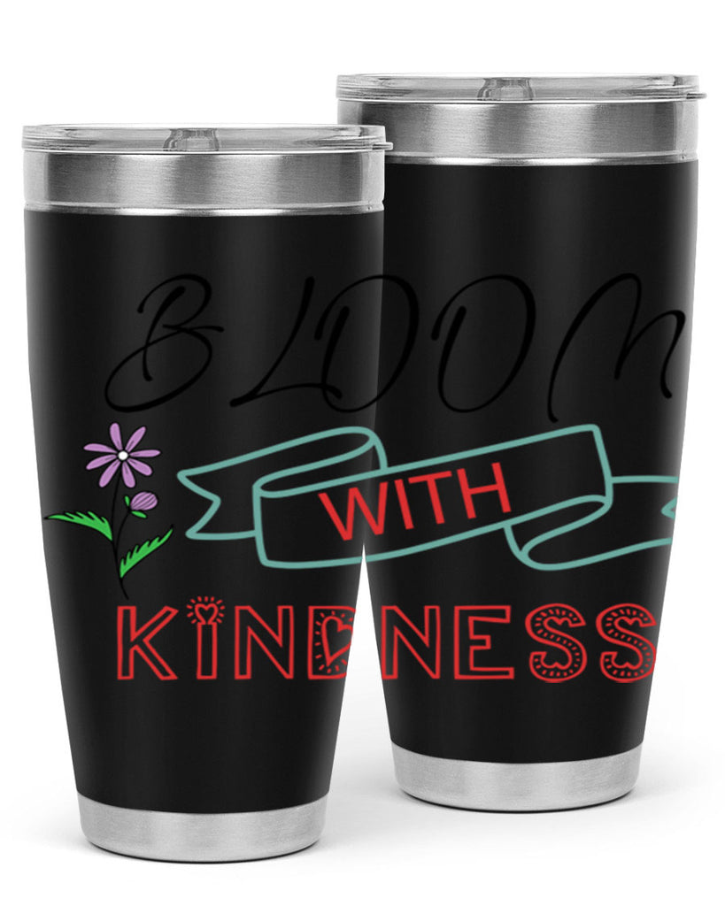 Bloom with kindness  91#- spring- Tumbler