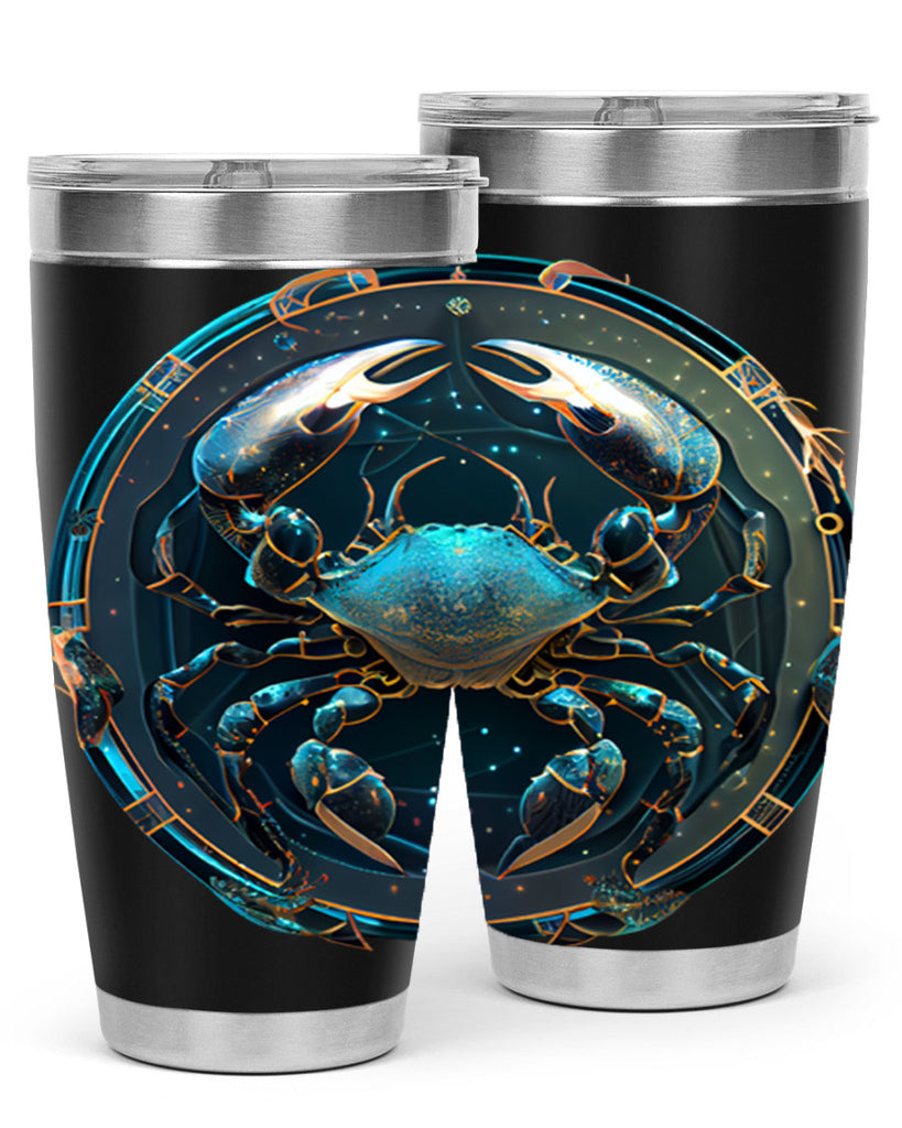 Cancer 147#- zodiac- Tumbler