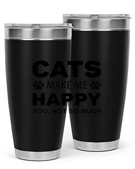 Cats Make Me Style 40#- cat- Tumbler