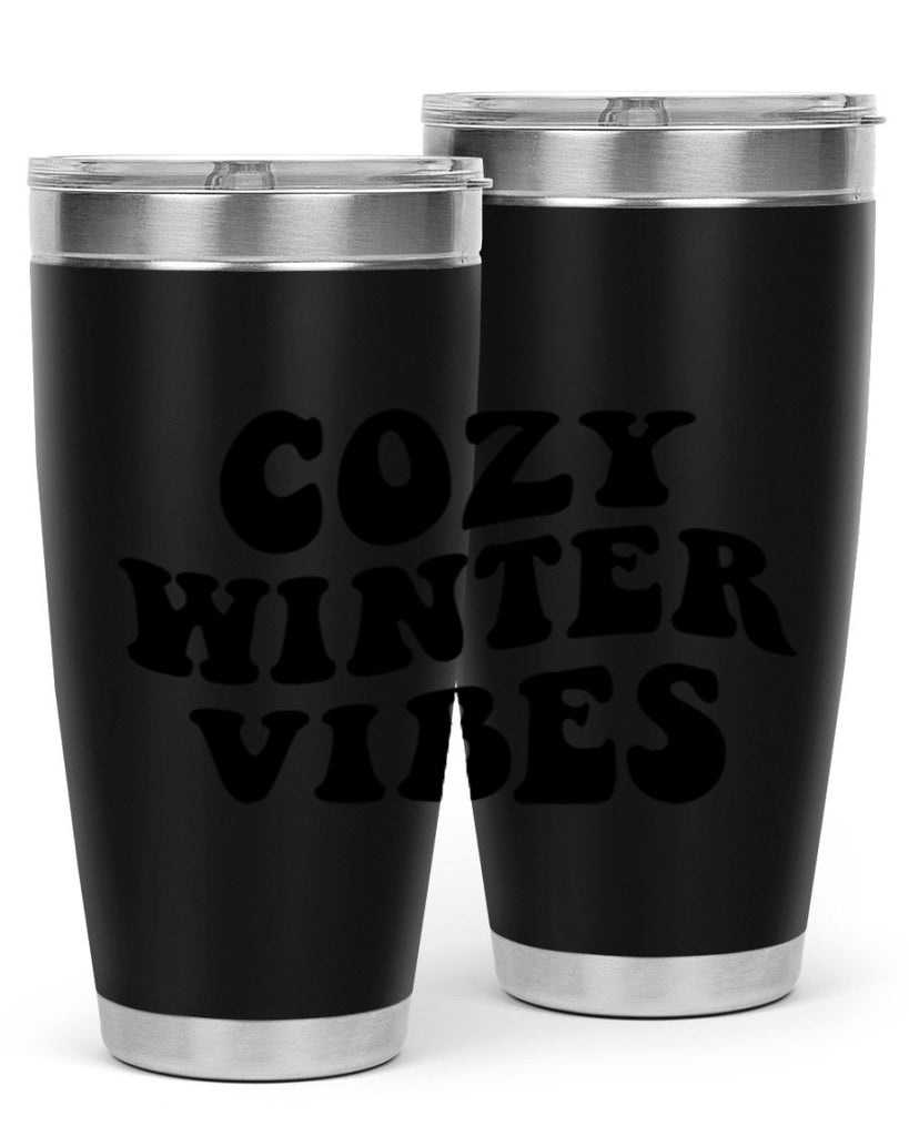 Cozy Winter Vibes 64#- winter- Tumbler