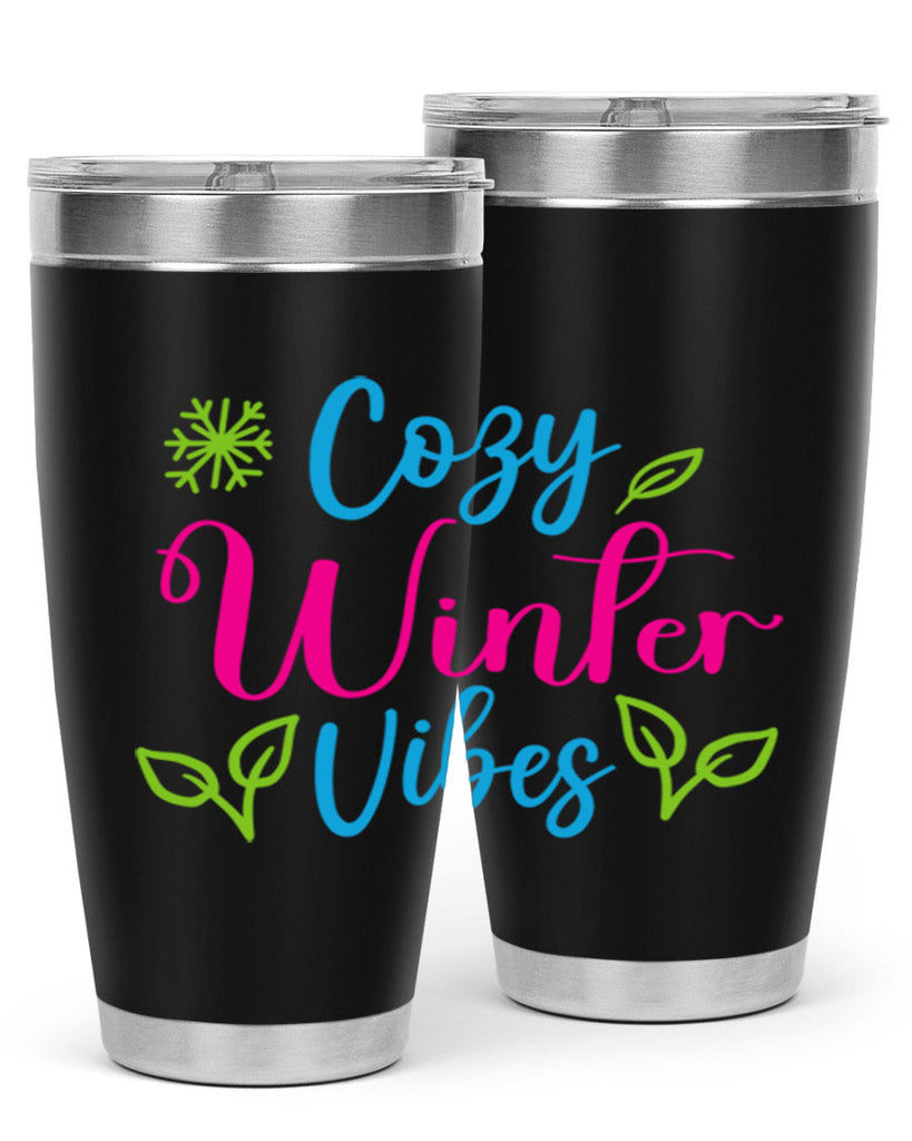 Cozy Winter Vibes 73#- winter- Tumbler
